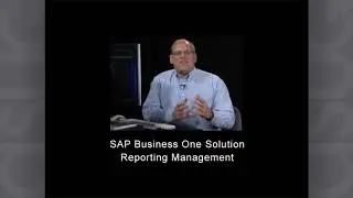 SAP Business One: Reporting Management