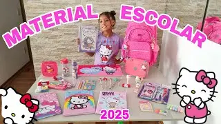Material Escolar da Hello Kitty 🩷 2025