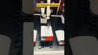 AI picture Drawing During the Event #ai #technology