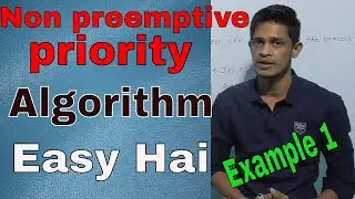 Priority scheduling algorithm in os in hindi with examples non preemptive