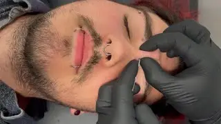 **Must watch!** 😱 BRIDGE PIERCING