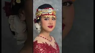 MUA komersil bisa bikin makeup adat?? #makeupadat #makeupbatak #pengantinbatak #beautyshorts