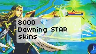 Mobile Legends СОБЫТИЕ Dawning Трачу 8500 на скин DAWNING STARS