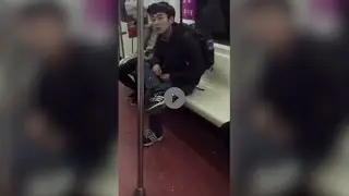 CHOC | FRAPPER A COUT DE MARTEAUX POUR AVOIR MANGER DANS LE METRO