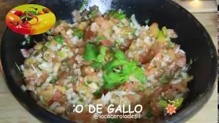 COMO HACER PICO DE GALLO - PICO DE GALLO