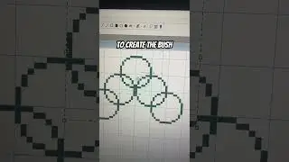 how to make pixel art for games - bush decoration 🌿