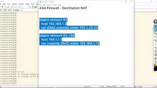 Cisco ASA Destination NAT