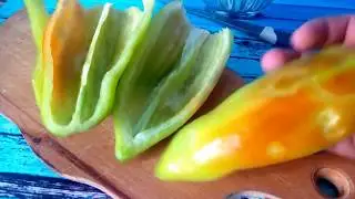 Заготовка на зиму для хомяков. Сушим перчик