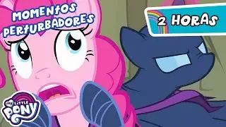 Os episódios mais inquietantes de MLP! 😱🌑 | 2 Horas | My Little Pony 🦄 | A Amizade é Mágica