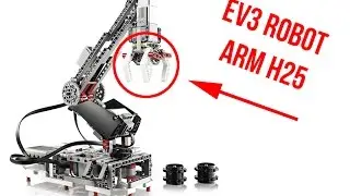Lego Minstorm EV3 Robot Arm H25 modified with slide