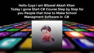 C# Tutorials Lecture 12 How to Make School Management System