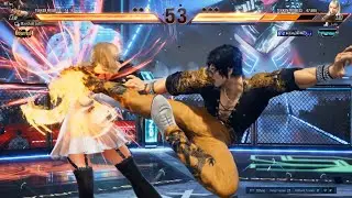 When Law Found that Lili is Rich 😂  |Tekken 8 Gameplay Marshall Law