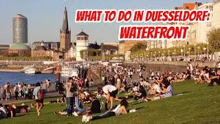 Top Sightseeing Spots Duesseldorf: Waterfront - Rheinuferpromenade (english)