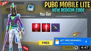 PUBG LITE REDEEM CODE TODAY🔥  pubg lite redeem codes