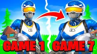 I Played Ranked But Every Death My Game Gets More Stretched (OG Fortnite)