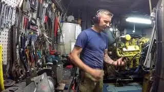 Motivating my crew on the Spirit of Norfolk