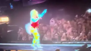 Doja cat concert performing paint the town red on stage live 