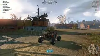 Crossout - Bigfoot Tires and Thunderbolts