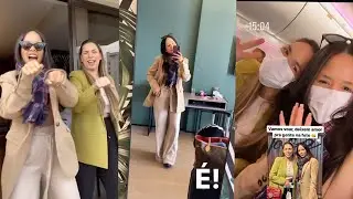 LAURA E LAÍS JÁ ESTÃO EM RECIFE - Stories da Laura Brito