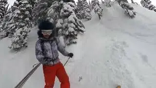 Sarahs Chute Entire Run !!