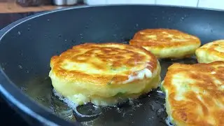 ВСЁ СМЕШАЛИ И ГОТОВО!!! Ленивые пирожки с луком и яйцом