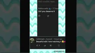 shoutouts!(in order to get a shout out just comment something nice! )💕