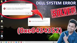 dell.techHub.instrumentation.userprocess.exe 0xe0434352 dell laptop error loading operating system