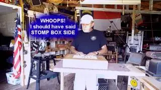 Busker's Stomp/Drum Box Demonstration