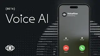 Build Voice AI Agents with no-code in Voiceflow