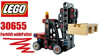 LEGO Technic 2023 – 30655 Forklift with Pallet  Speed Build Review