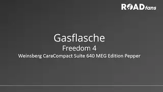 Freedom 4 | Weinsberg CaraCompact Suite 640 MEG Edition Pepper | Gasflasche