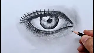 basit göz çizimi / karakalem göz çizimleri / göz nasıl çizilir / kolay çizimler