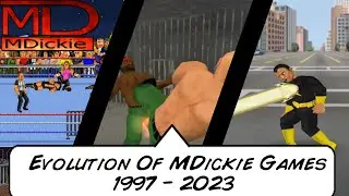 The Evolution of MDickie Games (1997-2023)