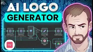 I Built an AI Logo Generator with Google's Nano Banana and n8n (No-Code)