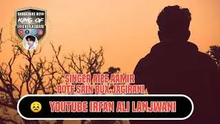 Alee Aamir Chandio New Sindhi song New Sindhi 💔Whatsapp Status😭
