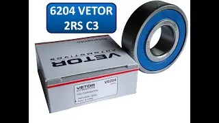 Rolamento 6204 VETOR (VTO) 2RS C3 - Apresentação