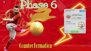 Top eleven 2023| Lunar New Year Event (Phase 6 Counter formation) #topeleven3d