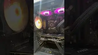 Amd Ryzen 5 7600X pc bulid in computer world inc sp road banglore #gaming #pc #msi #short #pcbuild