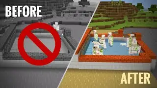 Fix your Iron Farm NOW! 🔥(Bedrock/Pocket)