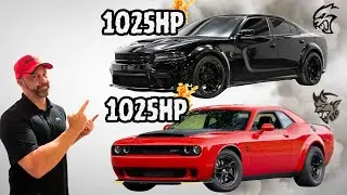 Was my 1025HP Charger Hellcat Better Than My Demon 170?