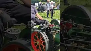 Tiny Traction Engine at Teifi Valley Vintage Show. 