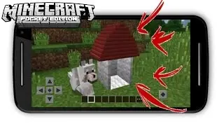 ✔Como Fazer Uma Casa de Cachorro Super Rápido Sem Mods (MinecraftPE 15.3+)