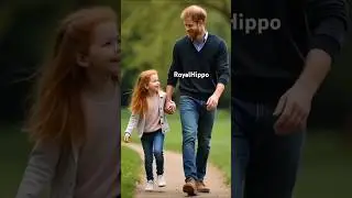 Prince Harry and Daughter Lilibet 