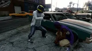 GTA 5 Gang Wars, Families vs. Ballas vs. Aztecas
