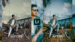 New Lightroom Color Effect Photo Editing Trick | Lightroom Photo Editing | Background Color Change