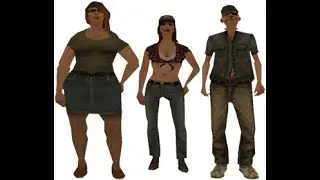 Персонажи GTA San Andreas [русские субтитры]