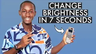 HOW TO CHANGE THE BRIGHTNESS OF CASIO SCIENTIFIC CALCULATOR IN 2023