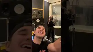 John Summit in the studio with Hayla recording Shiver