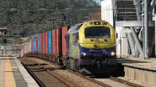 Continental Rail 5018 na Linha do Norte e Beira Baixa