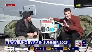 Mike Caudill LIVE on Nashville's WKRN talking RVs and travel plans!